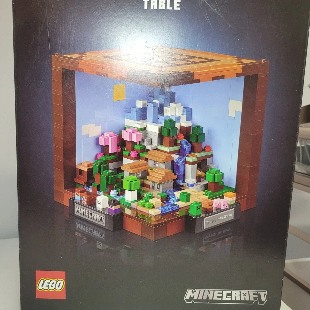 LEGO Minecraft The Crafting Table 21265 Empty Box Only